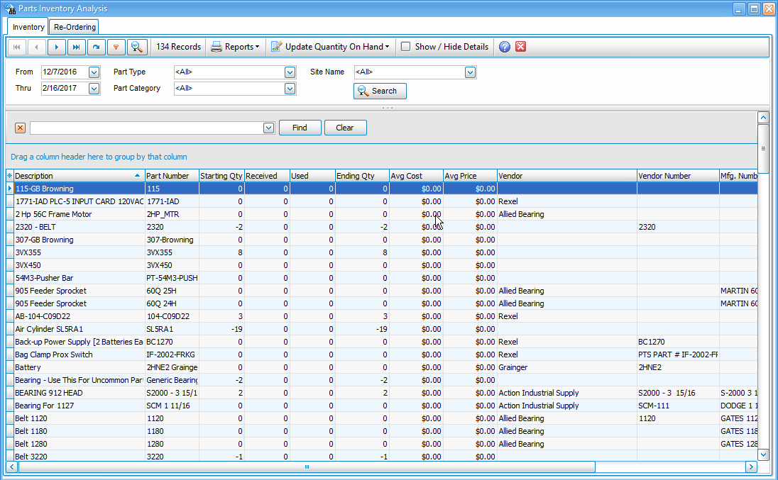 InventoryAnalysis Overview